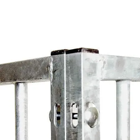 1.0 x 1.84m RIGHT DOOR - Heavy-duty Galvanized Dog Run Panel - Mesh