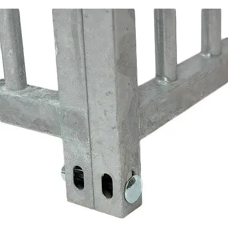 1.0 x 1.84m RIGHT DOOR - Heavy-duty Galvanized Dog Run Panel - Mesh