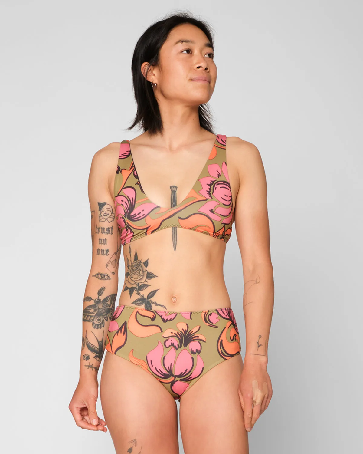 Brasilia Reversible Bikini Top - Freya