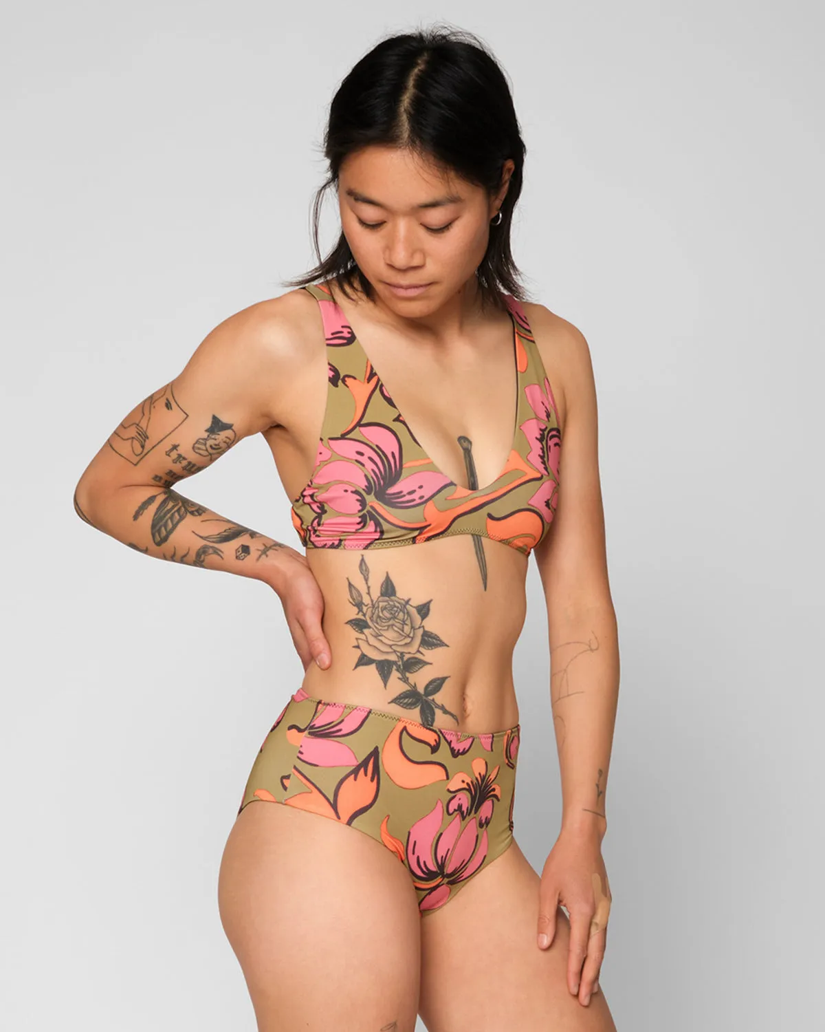 Brasilia Reversible Bikini Top - Freya