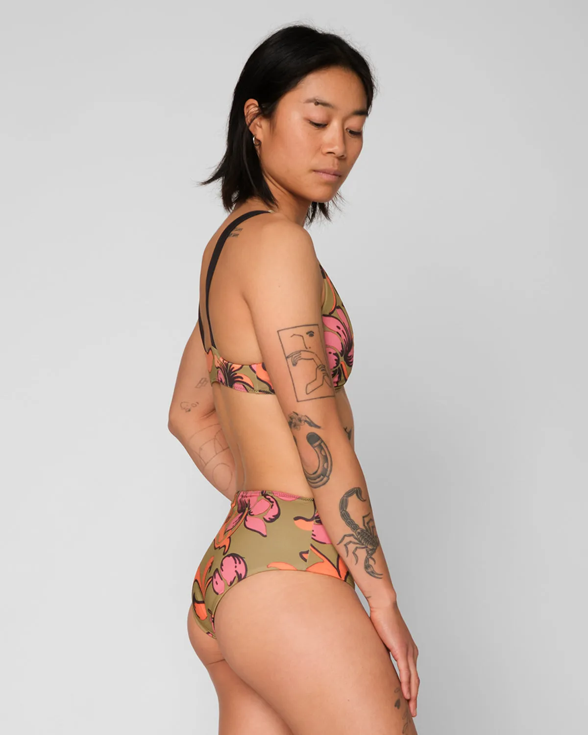 Brasilia Reversible Bikini Top - Freya