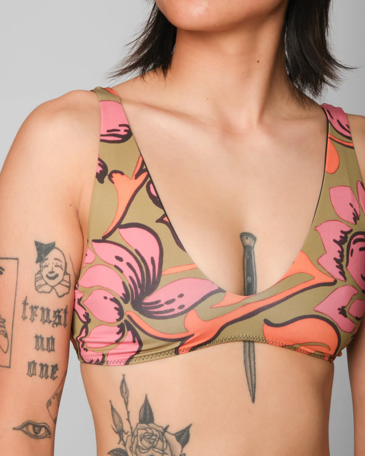 Brasilia Reversible Bikini Top - Freya