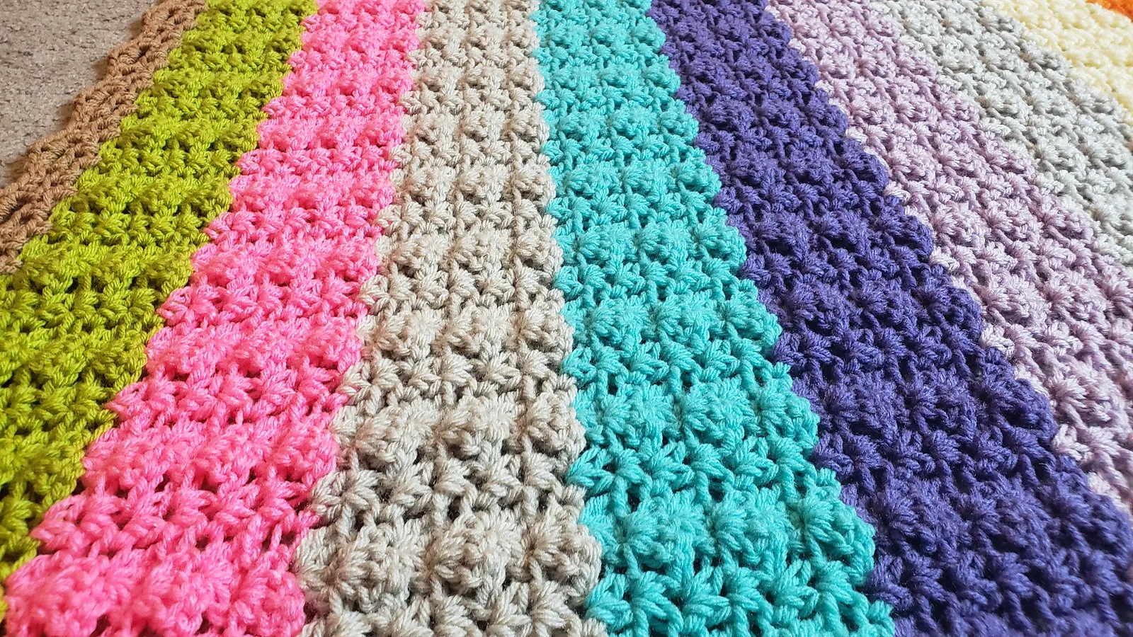 Crochet Pattern: Vivid Memories Afghan