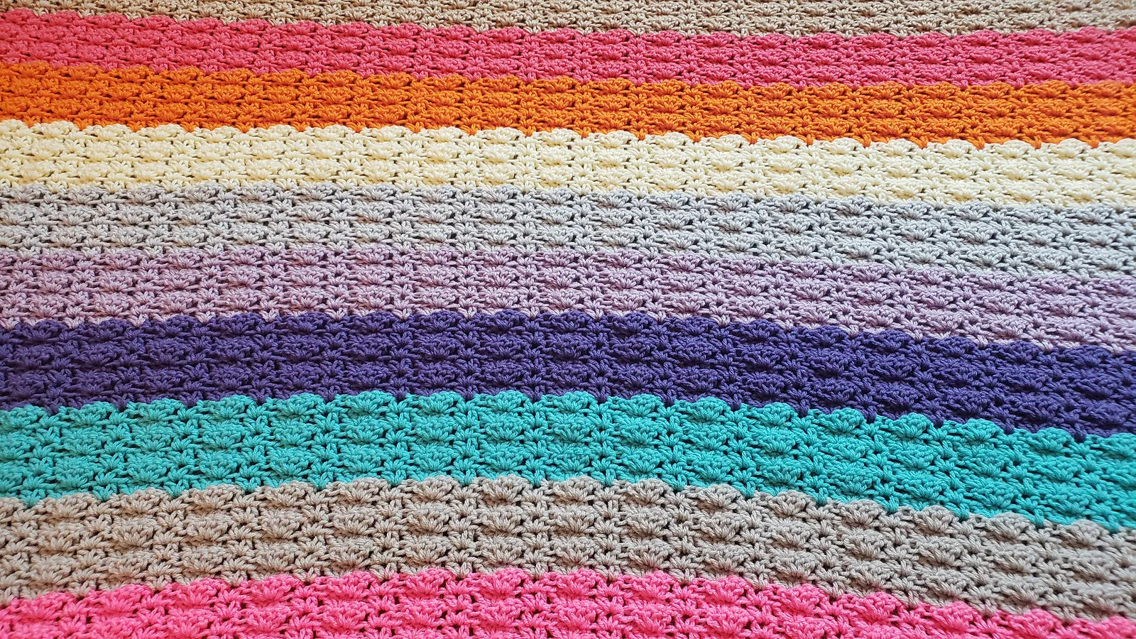 Crochet Pattern: Vivid Memories Afghan