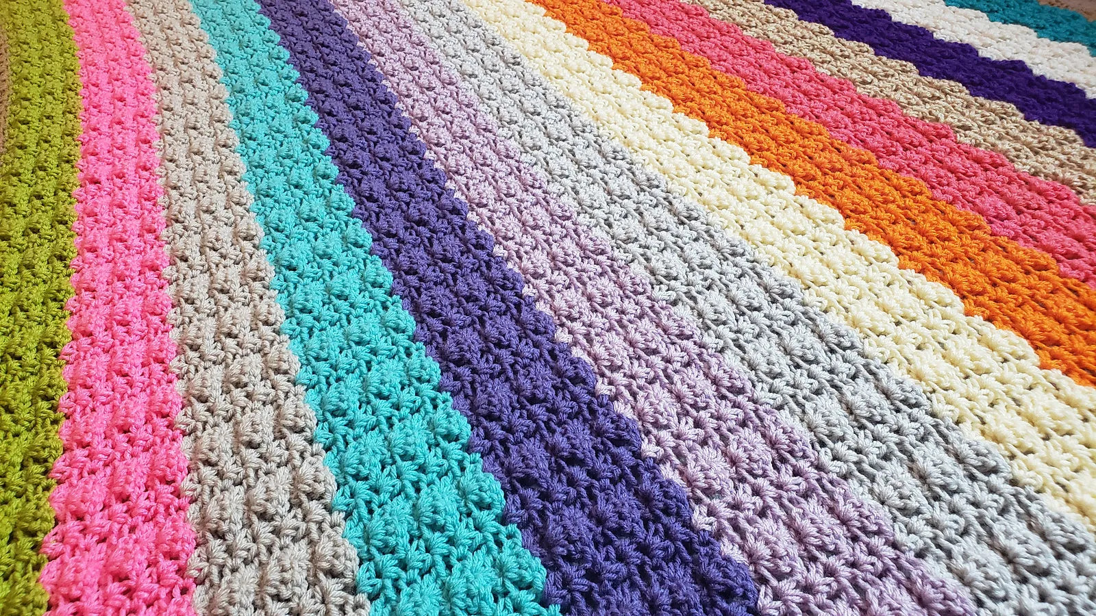 Crochet Pattern: Vivid Memories Afghan