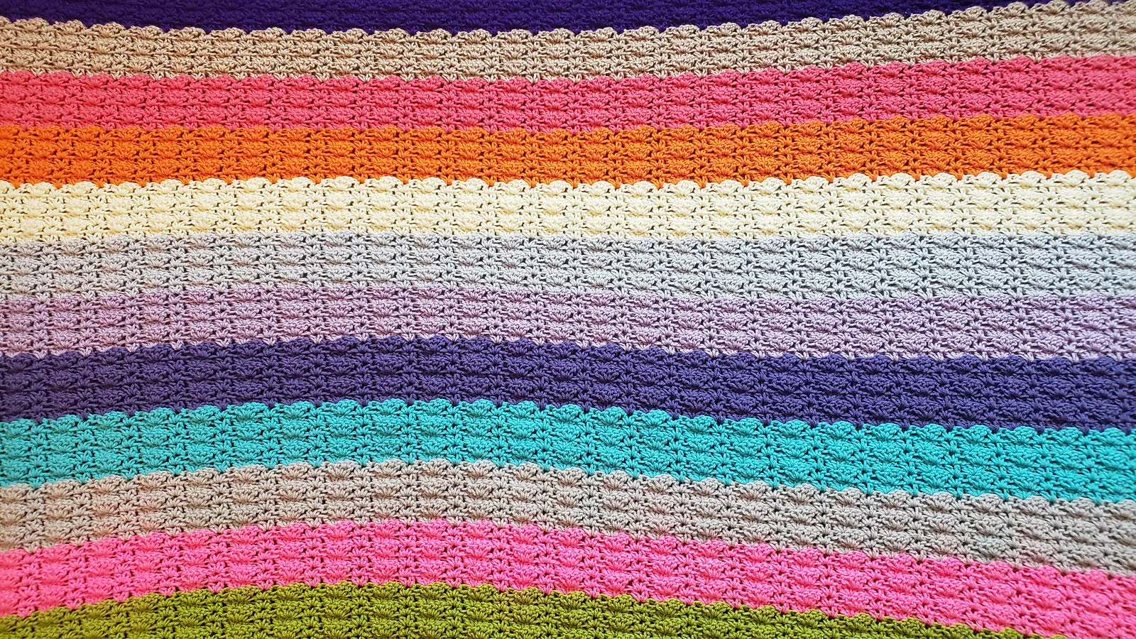 Crochet Pattern: Vivid Memories Afghan