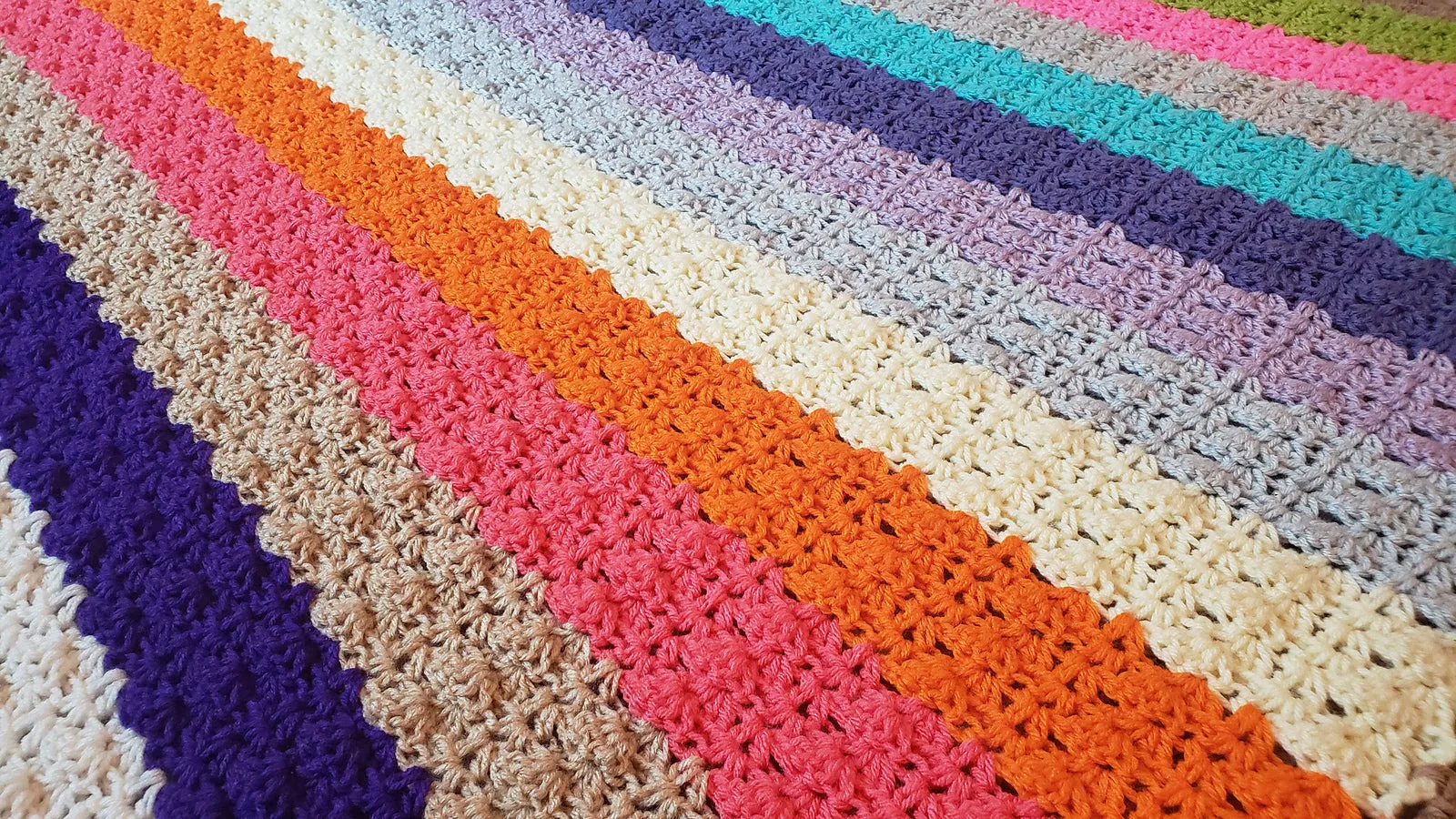 Crochet Pattern: Vivid Memories Afghan