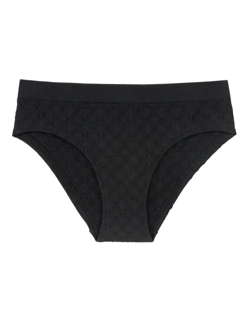 D000187 Azure Comfy Black/Ivory 2 Pack Bikinis