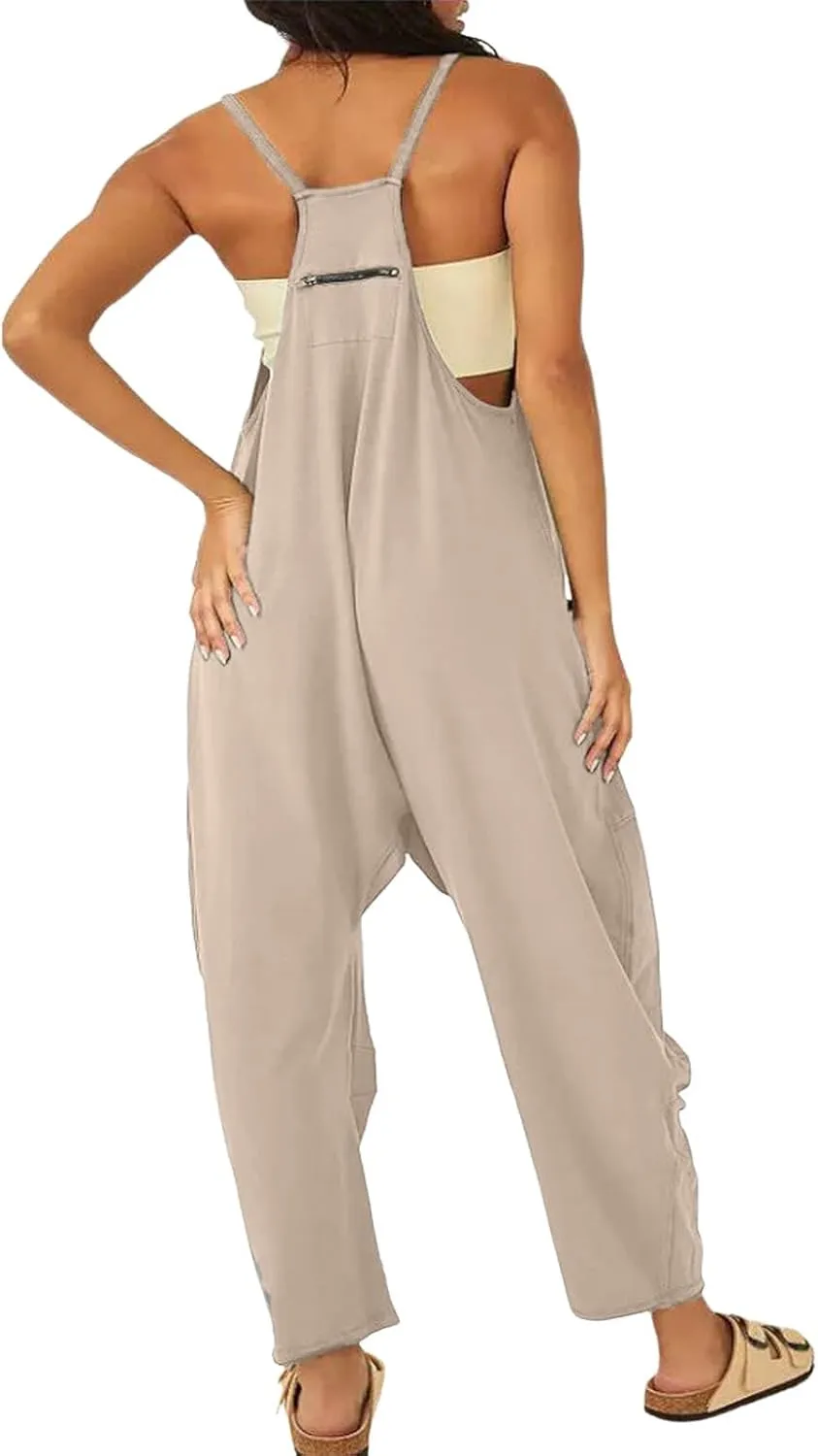 Jumpsuits for Women Casual Summer Outfits Rompers Comfy Beach Vacation Trendy Overalls Jumpers Fashion Clothes 2025