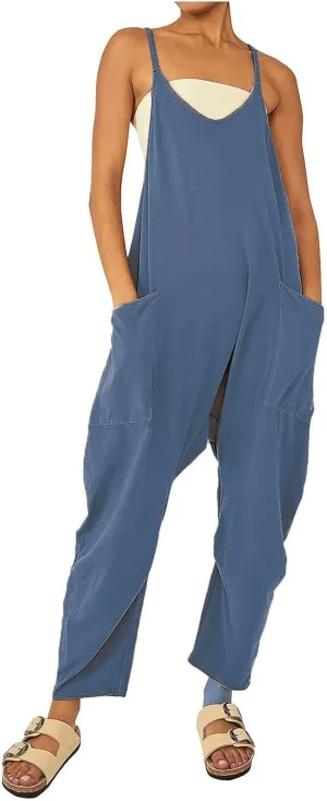 Jumpsuits for Women Casual Summer Outfits Rompers Comfy Beach Vacation Trendy Overalls Jumpers Fashion Clothes 2025