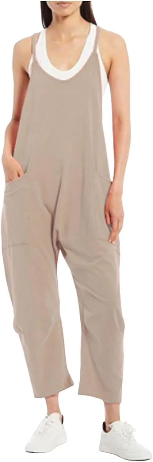Jumpsuits for Women Casual Summer Outfits Rompers Comfy Beach Vacation Trendy Overalls Jumpers Fashion Clothes 2025