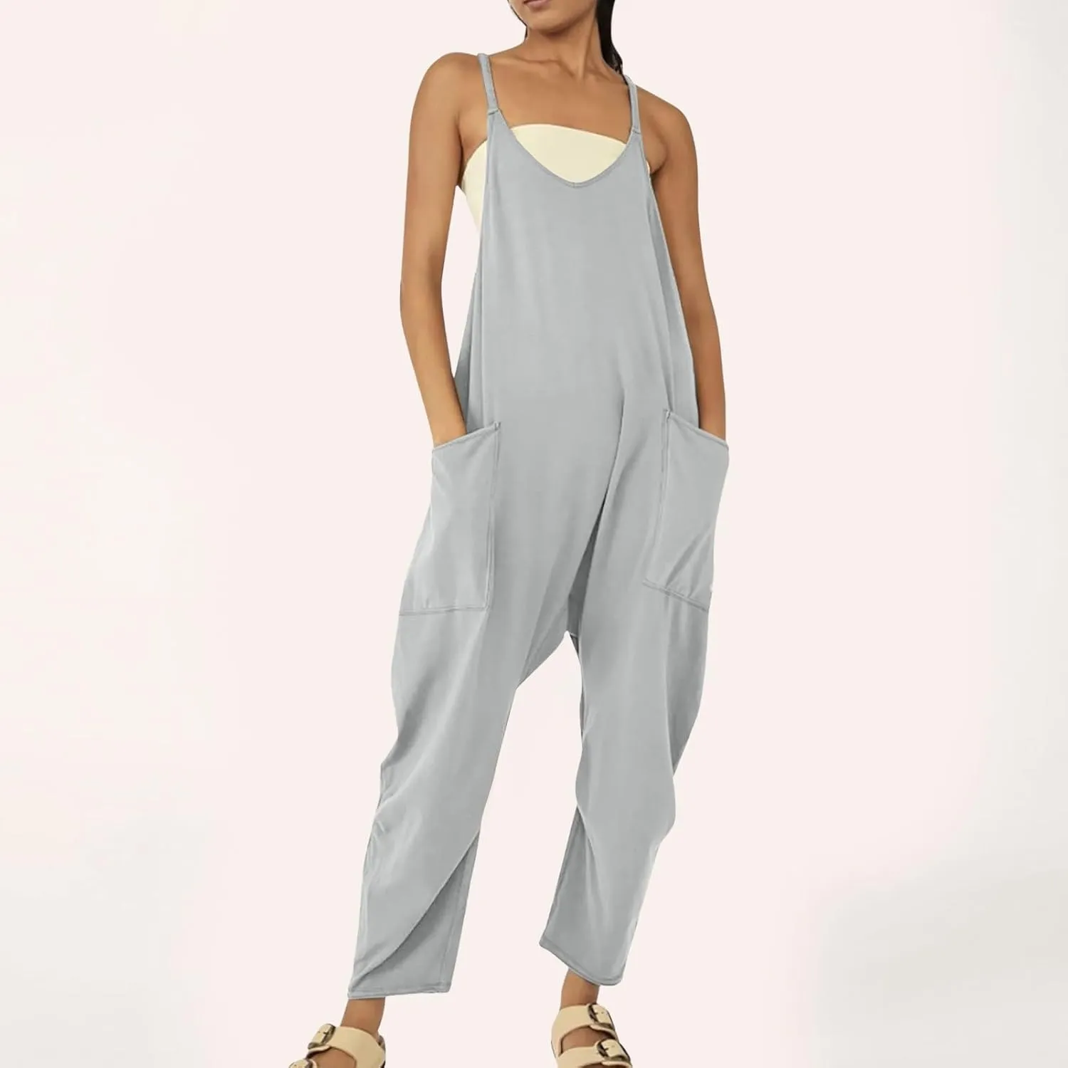 Jumpsuits for Women Casual Summer Outfits Rompers Comfy Beach Vacation Trendy Overalls Jumpers Fashion Clothes 2025