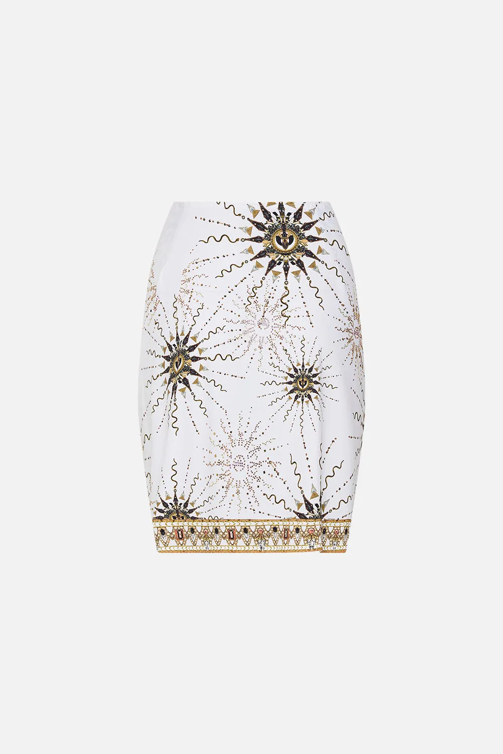LAYERED SHORT SARONG WITH TIE FRONT GODDESS ENERGY