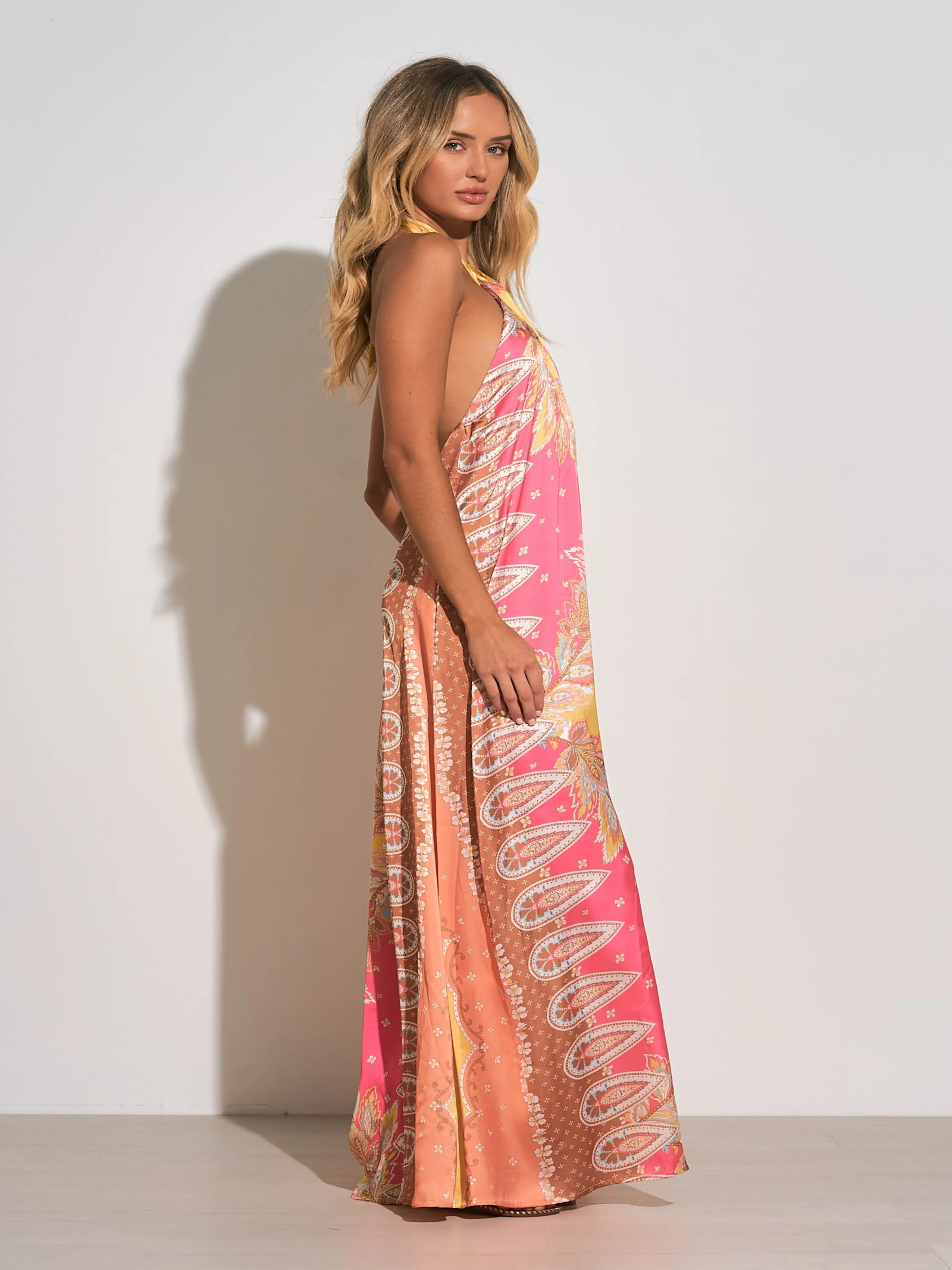 Leigh Halter Maxi Dress