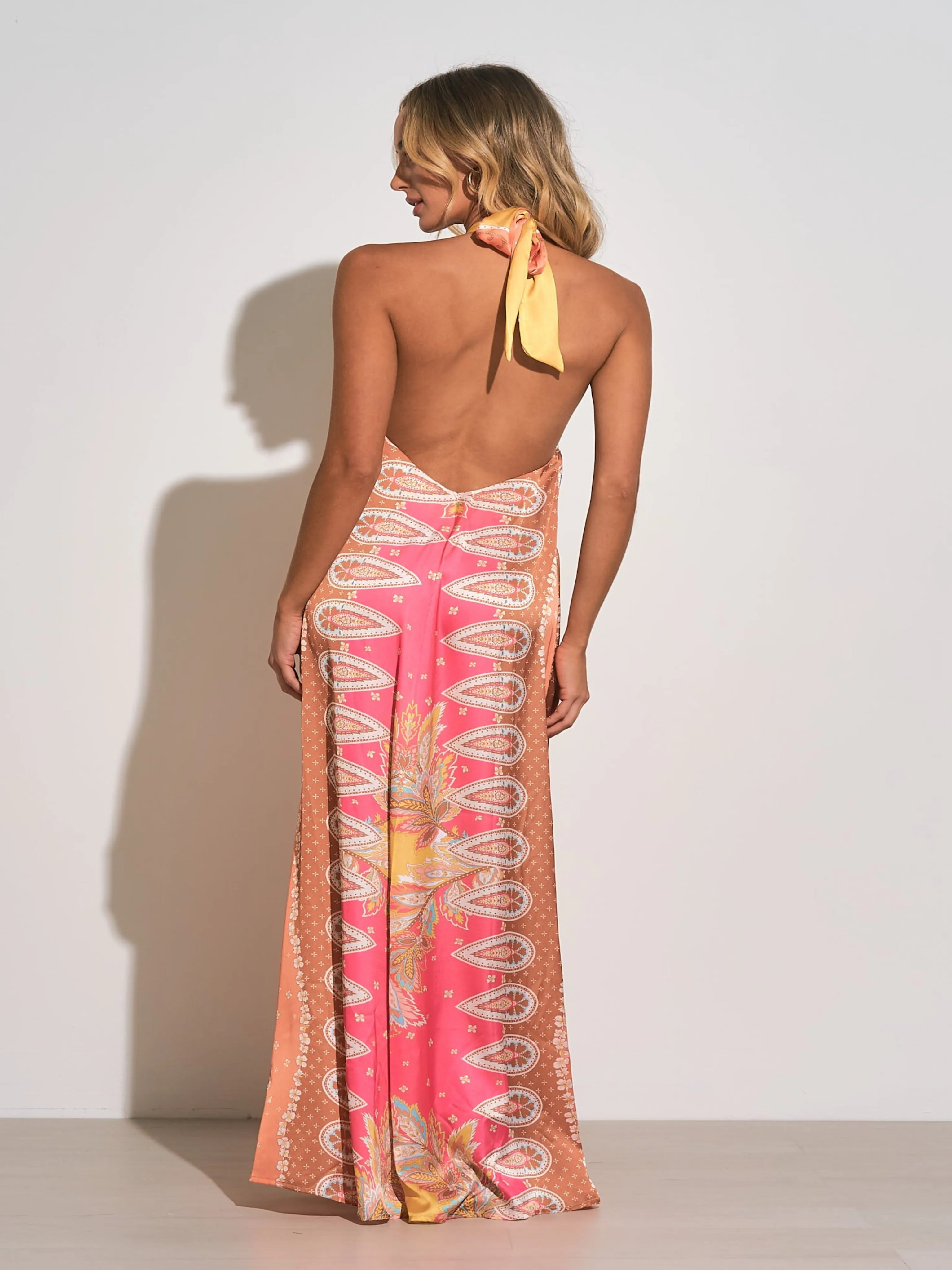 Leigh Halter Maxi Dress