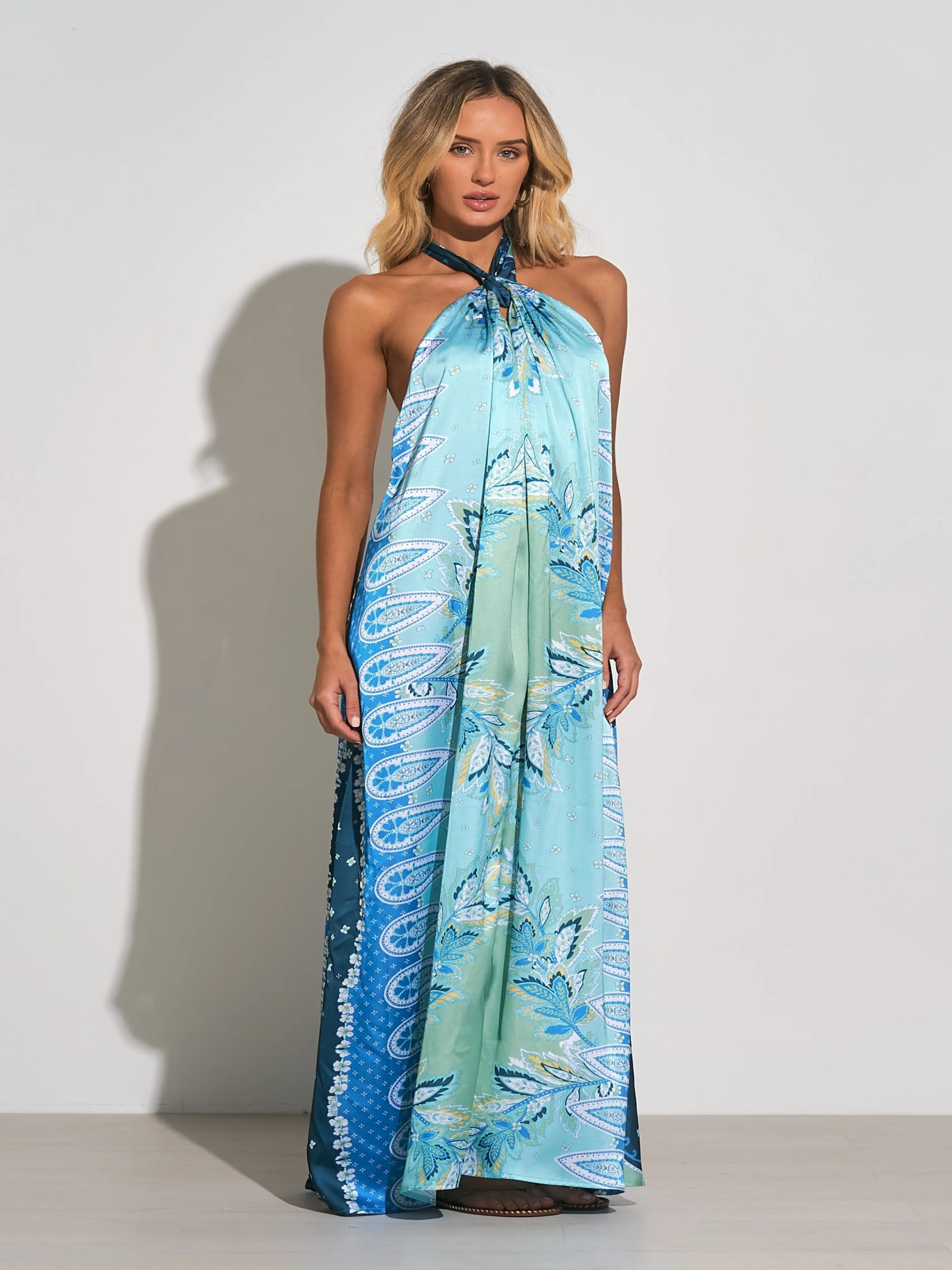 Leigh Halter Maxi Dress