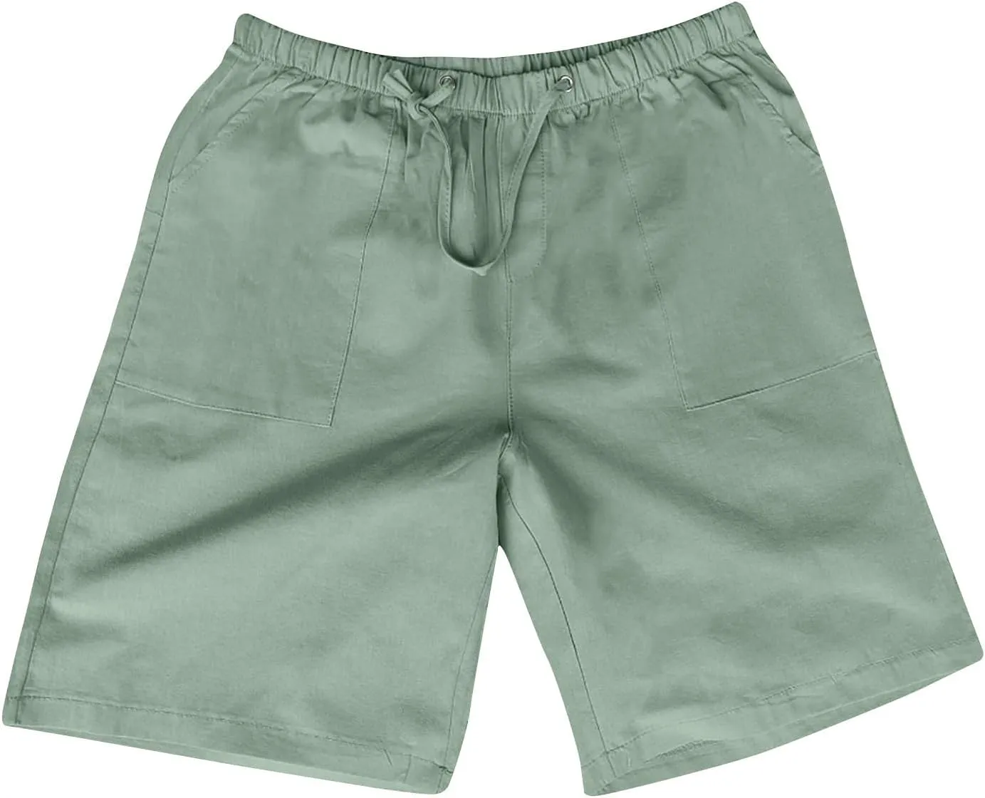 Loose Fit for Mens Summer Fall Linen Track Gym Beach Running Hawaiian Tropical Straight Leg Plain Shorts Mens 2025