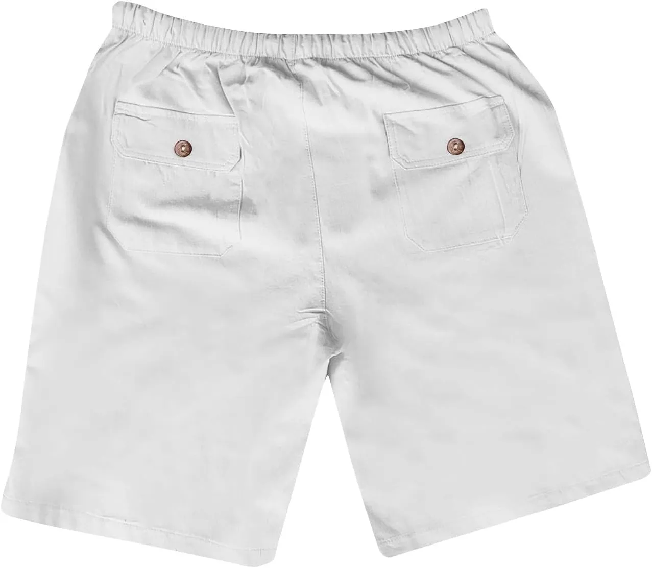 Loose Fit Shorts for Mens Fall Summer Linen Track Gym Beach Hawaiian Tropical Straight Leg Plain Shorts Mens 2025