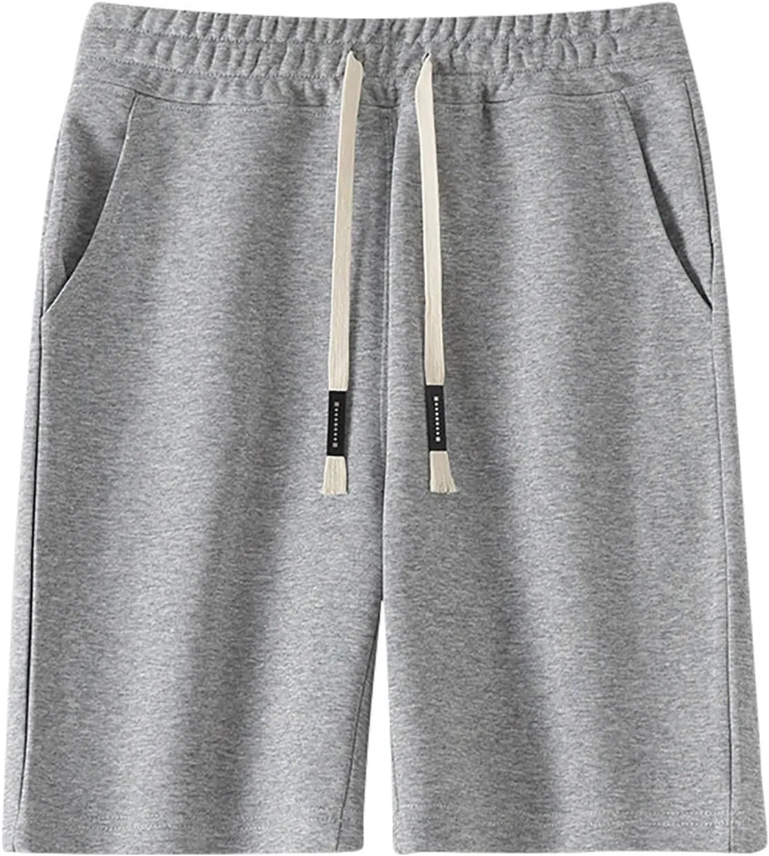 Lounge Athletic for Men Straight Loose Elastic Short Pants with Pocket Summer Drawstring Soft Comfortable Casual Pants