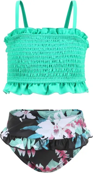 Moon Tree Girls Two Piece Bikini Swimsuits Bathing Suit Athletic Swim Suit