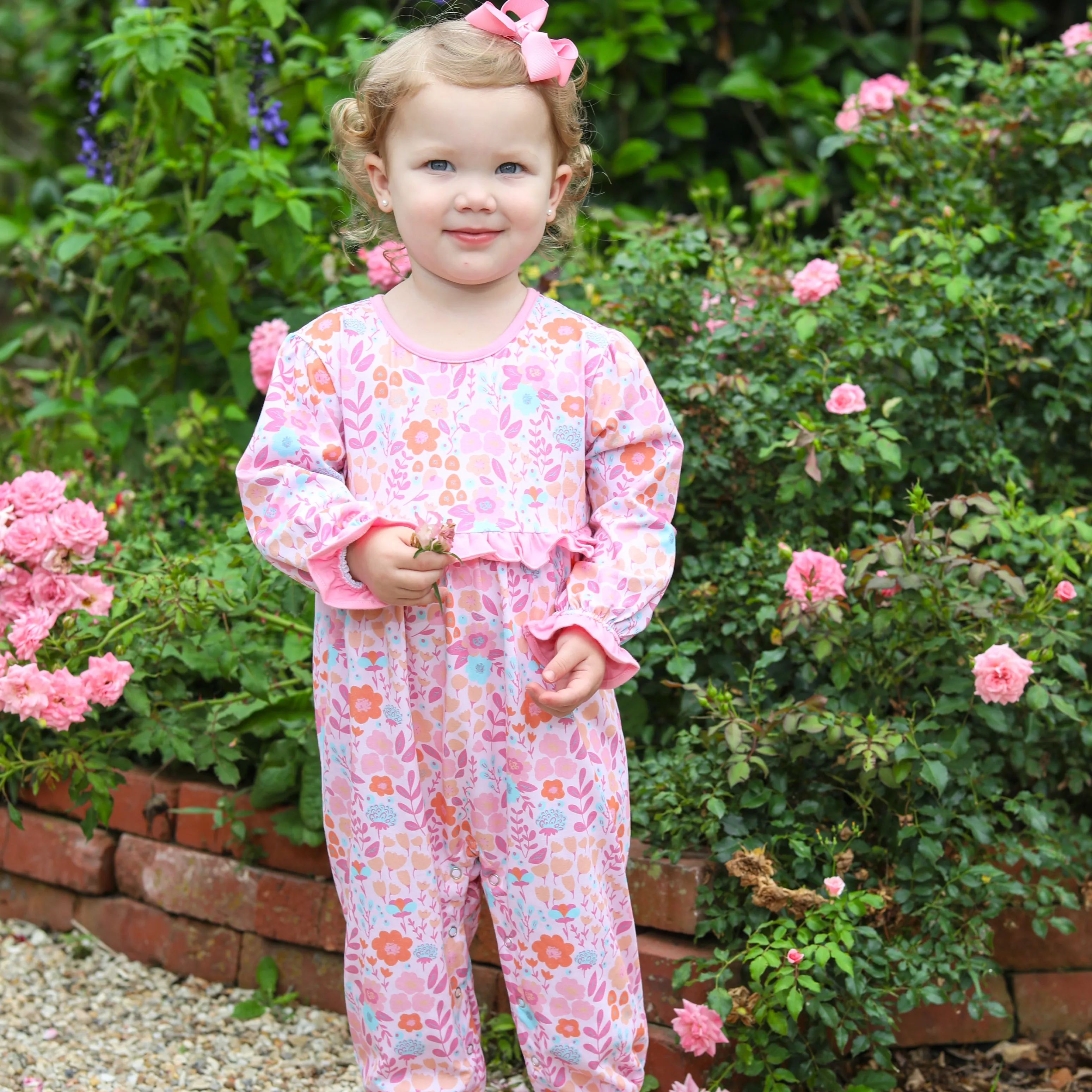 Poppy Floral Romper