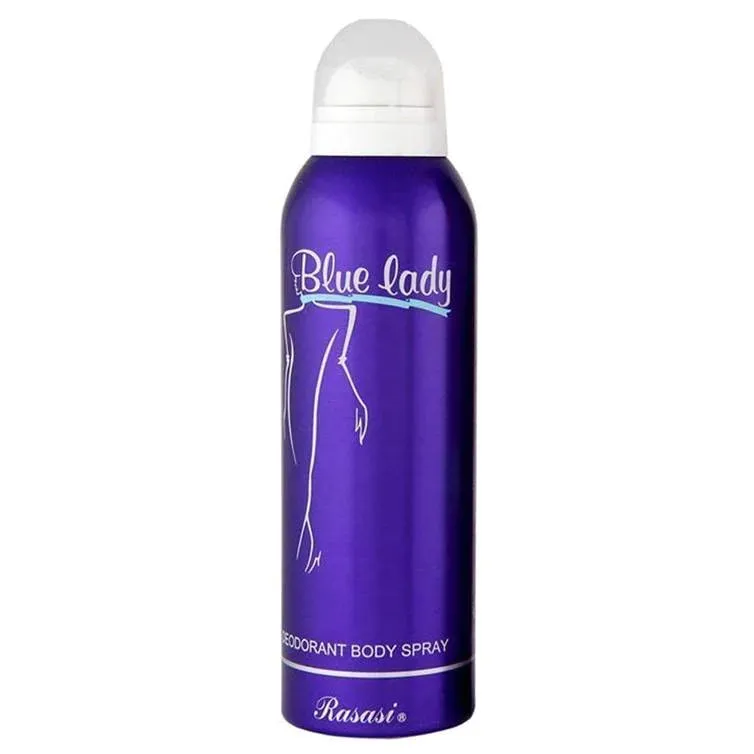 RASASI BODY SPRAY BLUE LADY 200ML