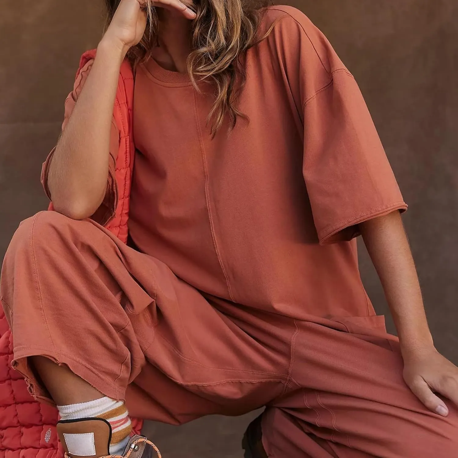 Rompers For Women Playsuit Women Long Jumpsuit Solid Button Boho Strap Women's Jumpsuit Summer Jumpsuits For Women
