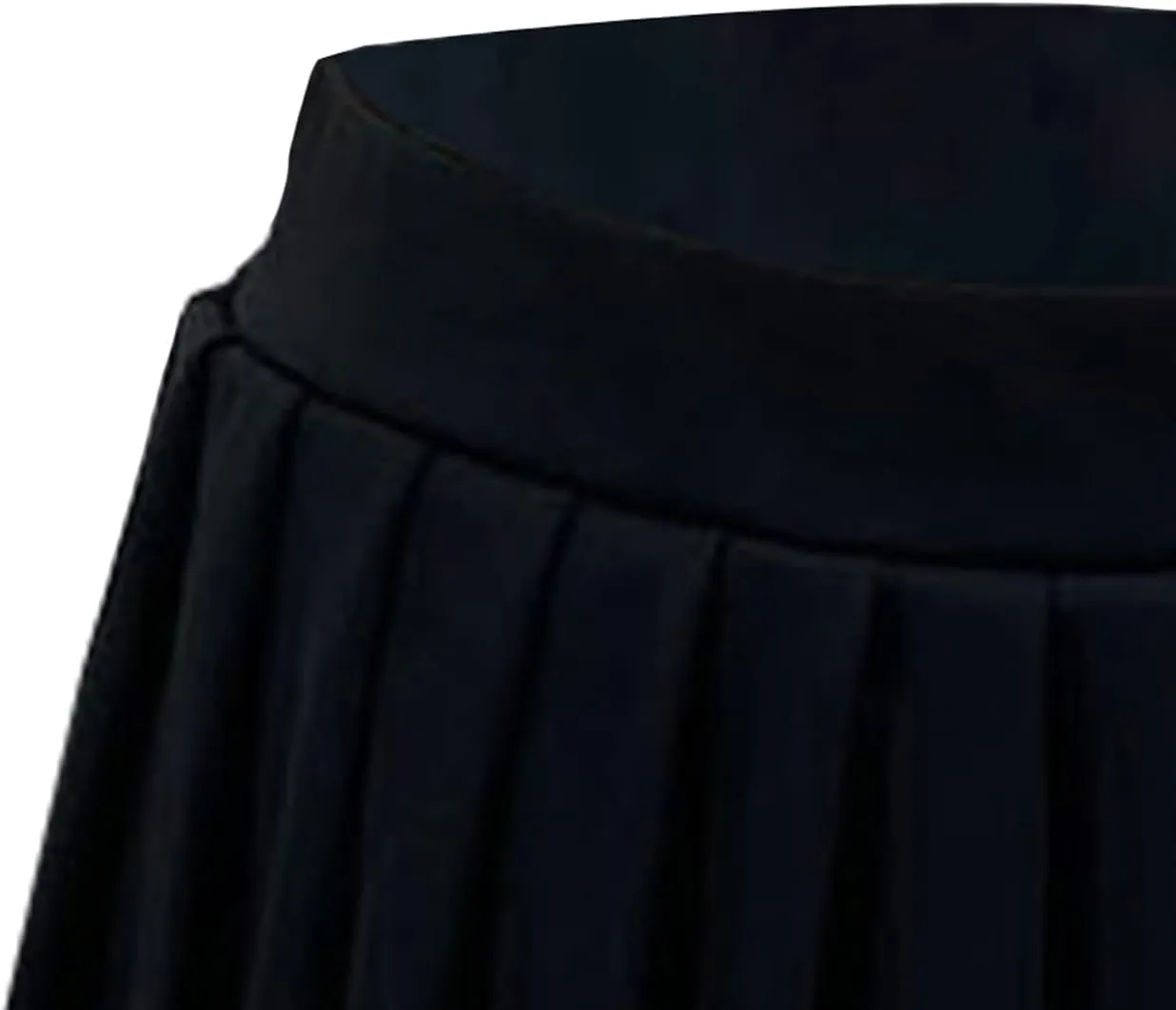 Women Mesh Swimsuit Cover Up Ruffle See-Thru Mini Skirts Sheer Short Skater Pleated Skirt Beach Bikini Coverups