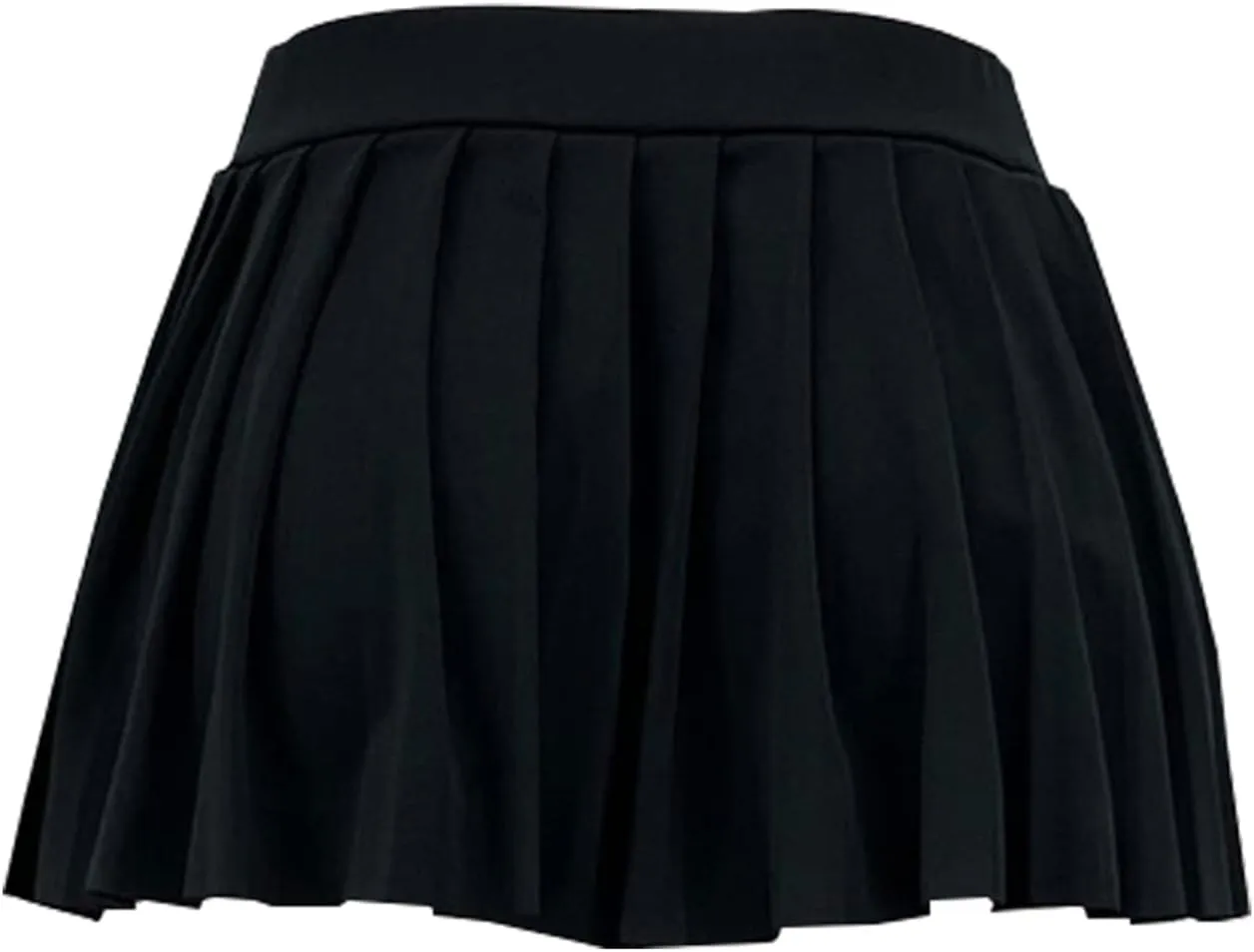 Women Mesh Swimsuit Cover Up Ruffle See-Thru Mini Skirts Sheer Short Skater Pleated Skirt Beach Bikini Coverups