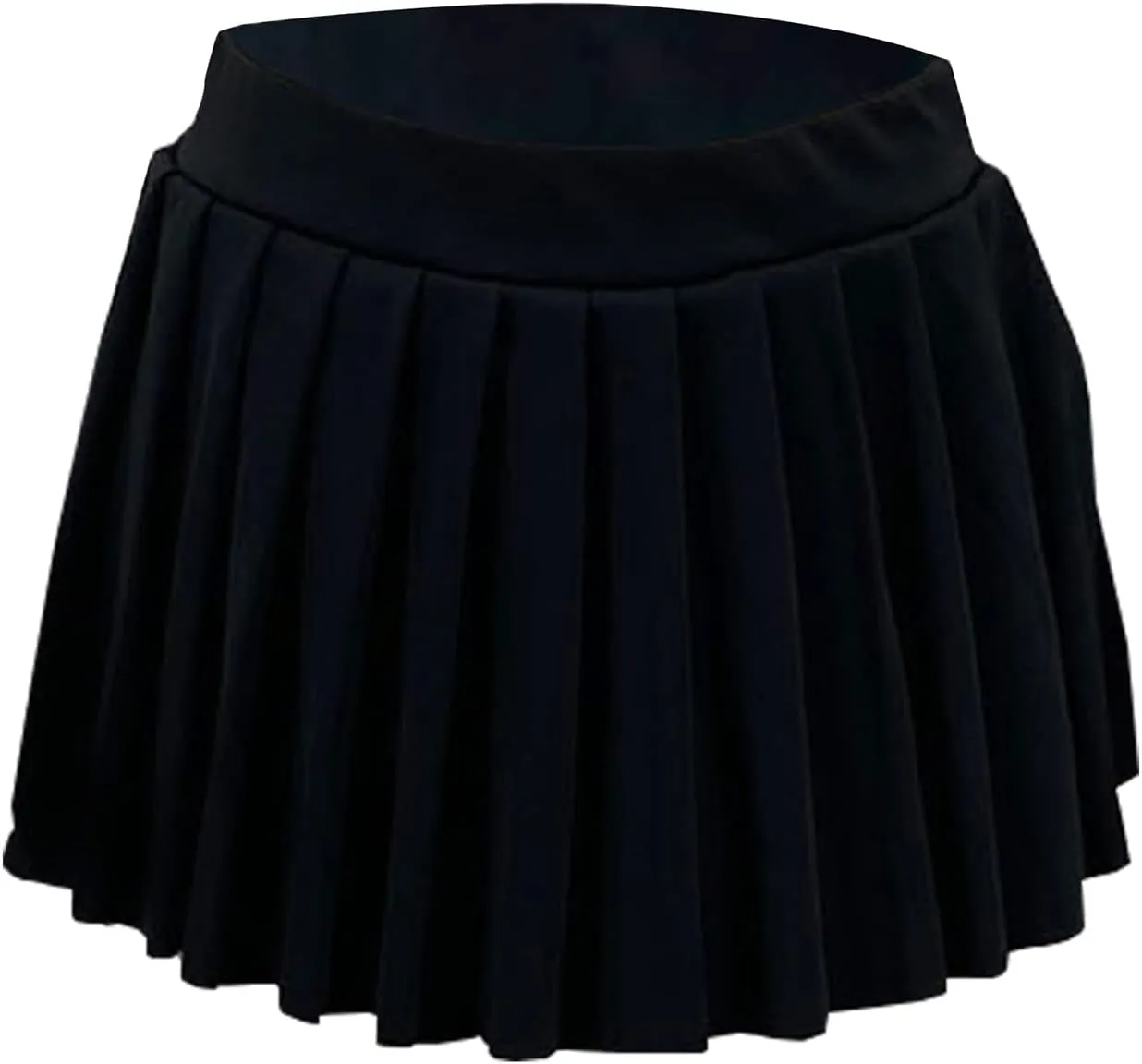 Women Mesh Swimsuit Cover Up Ruffle See-Thru Mini Skirts Sheer Short Skater Pleated Skirt Beach Bikini Coverups