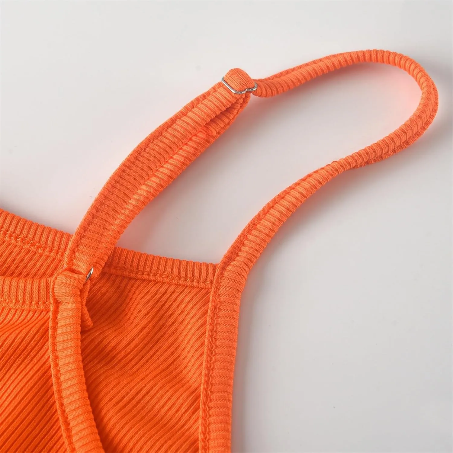Women Spaghetti Strap Bodycon Tank One Piece Jumpsuits Rompers Catsuit Unitard Bodysuit
