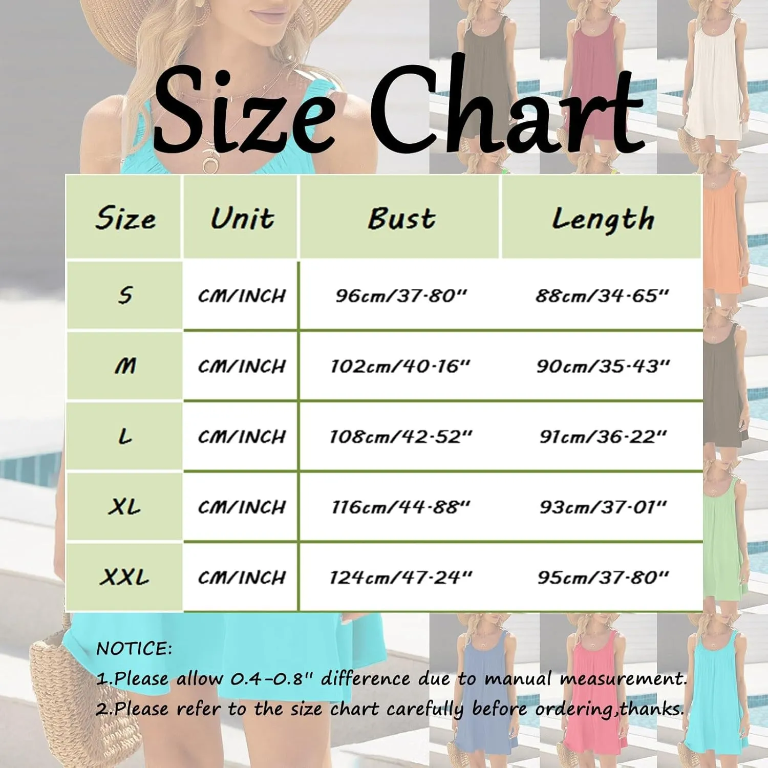 Women's Beach Dress 2025 Summer Casual Vacation Bikini Beachwear Halter Dresses Cute Boho Cover Up Tank Mini Sundress