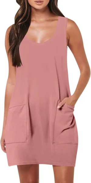 Womens Rompers Summer Casual Loose Sleeveless Overalls Spaghetti Strap Shorts Jumpsuit 2025 Beach Vacation Outfits