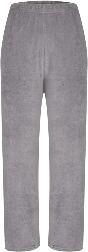 Women's Soft Plush Pajama Pants Cozy Fleece Pajama Bottom Trousers Flannel Sweatpants Home Lounge Sleep Pants