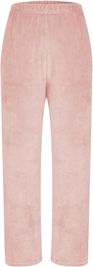 Women's Soft Plush Pajama Pants Cozy Fleece Pajama Bottom Trousers Flannel Sweatpants Home Lounge Sleep Pants