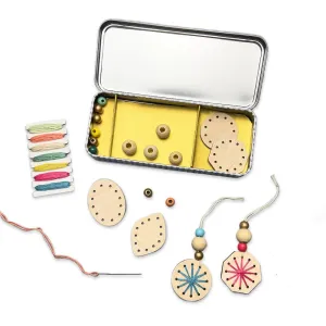 Woven Snowflake Decoration Kit by Cotton Twist
