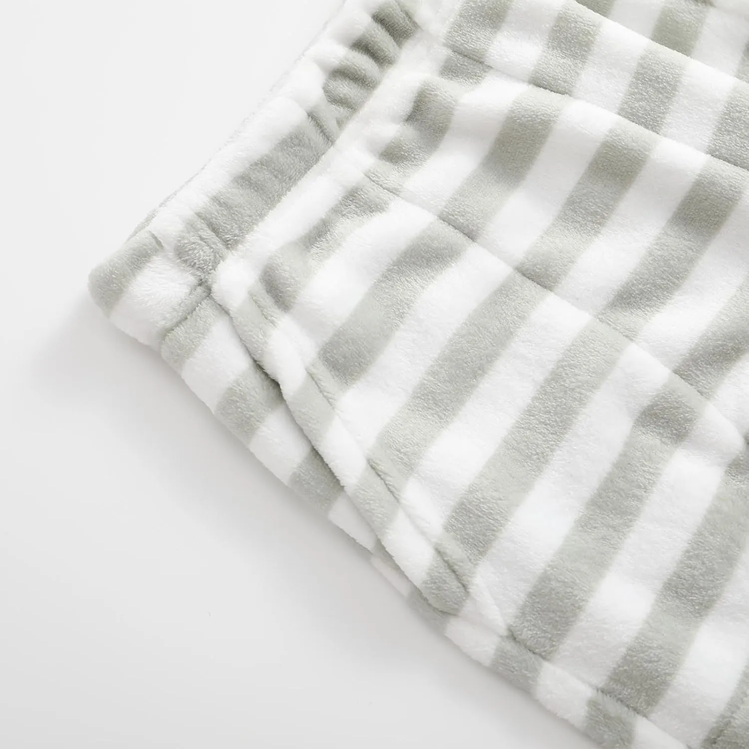 Xiaojmake Wide Leg Pajama Pants Long Striped Pj Pants Elastic Waistband Lounge Pant Sleepwear Flannel Home Pants with Pockets